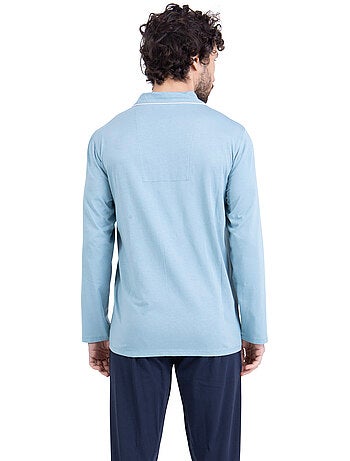 Pyjama long ouvert homme Chic Athena