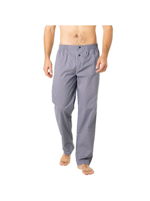 Pyjama long ouvert homme Popeline Eminence - Kiabi Pyjama long ouvert homme Popeline Eminence - Kiabi