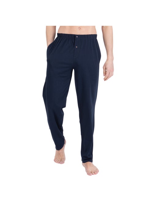 Pyjama long ouvert homme Rayures Ocean Club Athena - Kiabi