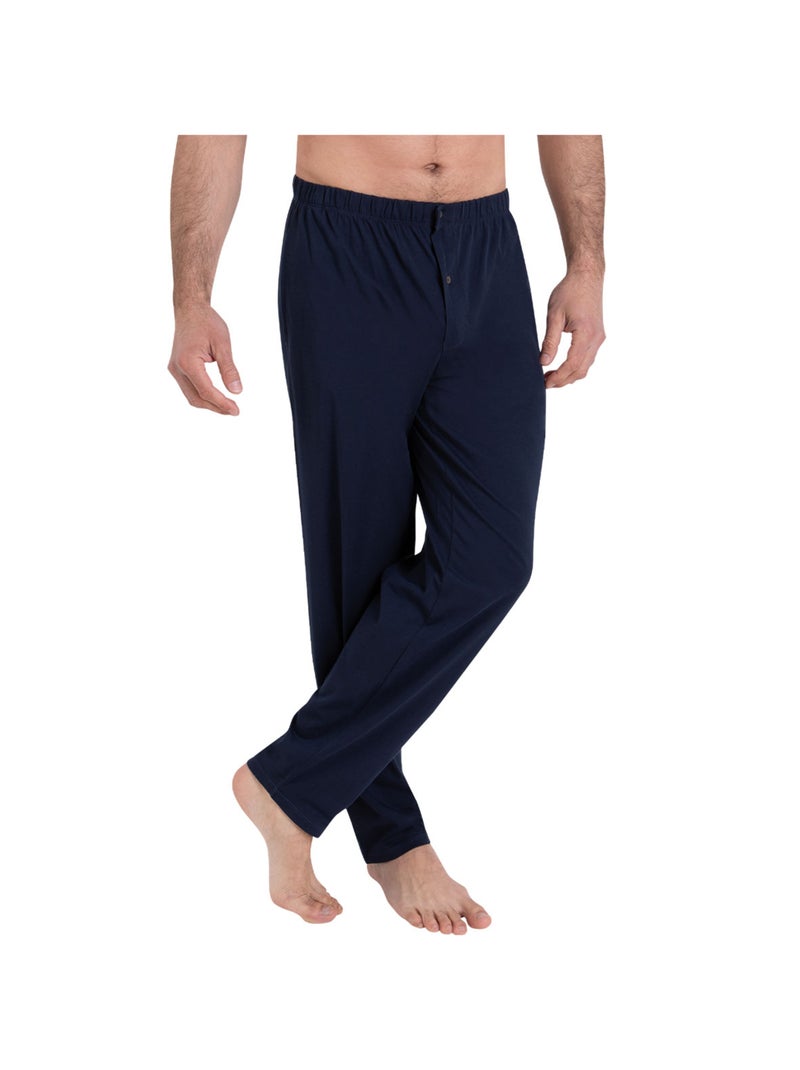 Pyjama long ouvert homme Rayures Waves Athena Bleu Bleu - Kiabi