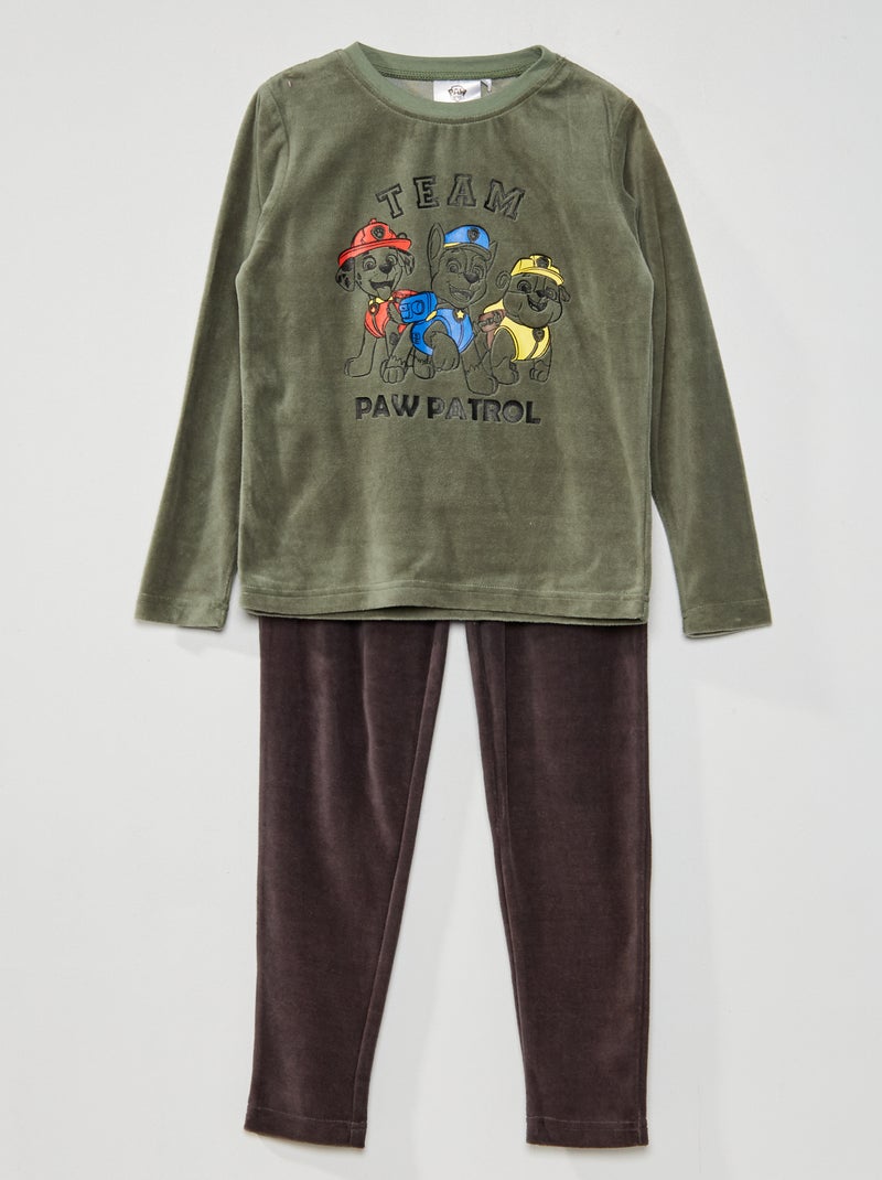 Pyjama long 'Pat' Patrouille' - 2 pièces Vert/gris - Kiabi