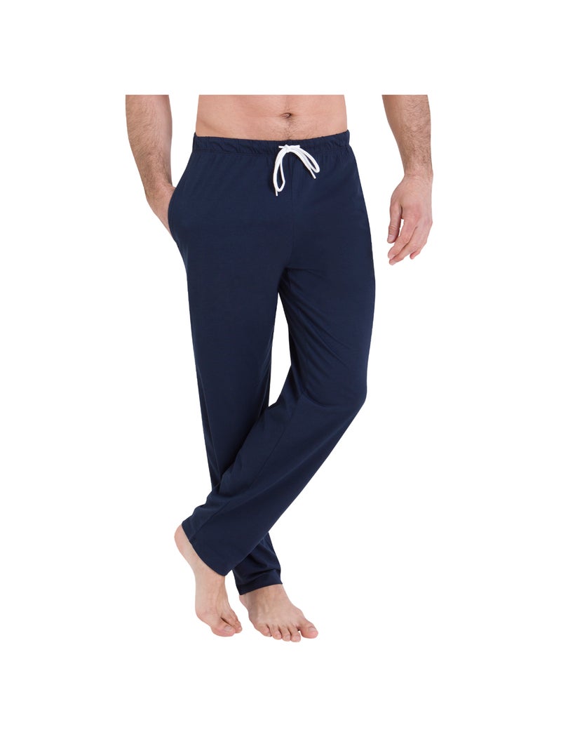 Pyjama long rayures homme L'Escale Athena Bleu - Kiabi