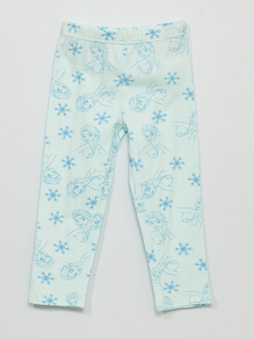 Pyjama long 'Reine des neiges' de 'Disney' - 2 pièces Bleu - Kiabi