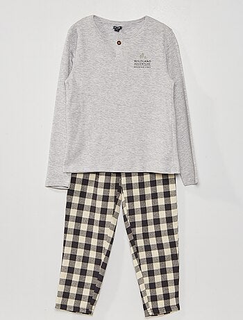 Pyjama long 'renard' - Kiabi