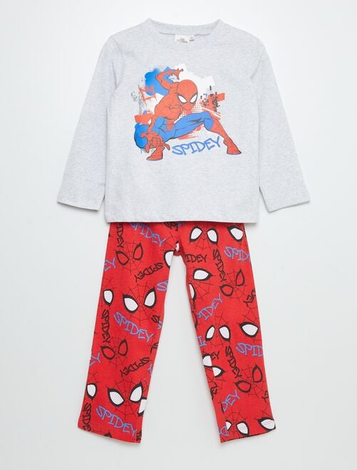 Pyjama long 'Spider-Man' 'Marvel' - 2 pièces - Kiabi