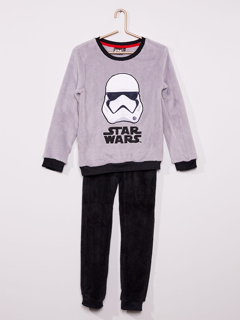 Star Wars Pyjama à Manches Longues Father Pour Homme, Marengo Jaspe, S