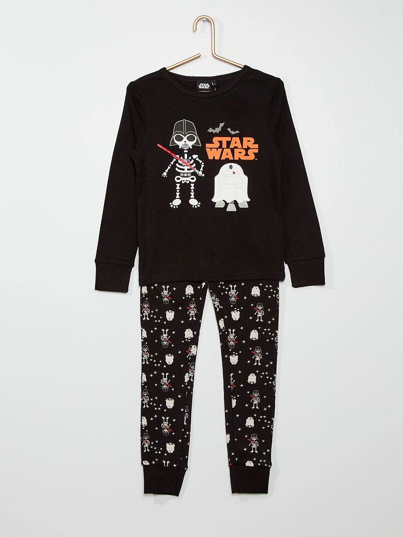 Pyjama long 'Star Wars' noir - Kiabi