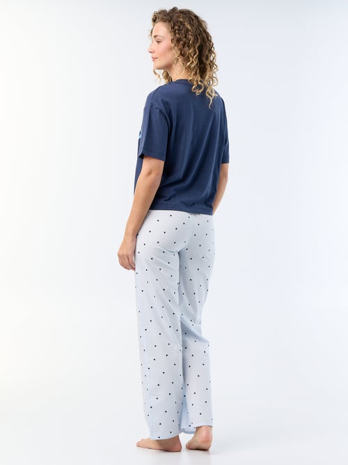 Pyjama long 'Stitch' - 2 pièces - Kiabi Pyjama long 'Stitch' - 2 pièces - Kiabi