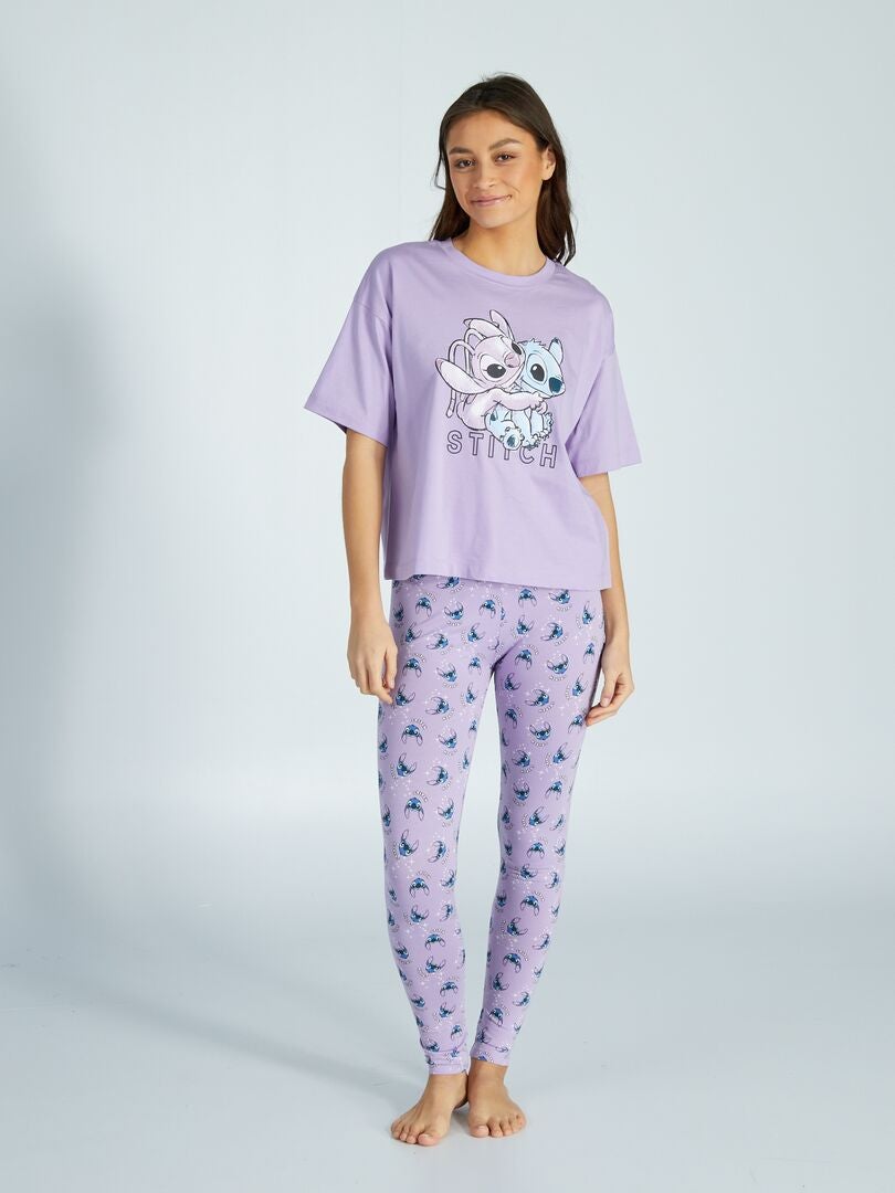 Pyjama long 'Stitch' - 2 pièces - Stitch - Kiabi - 18.00€