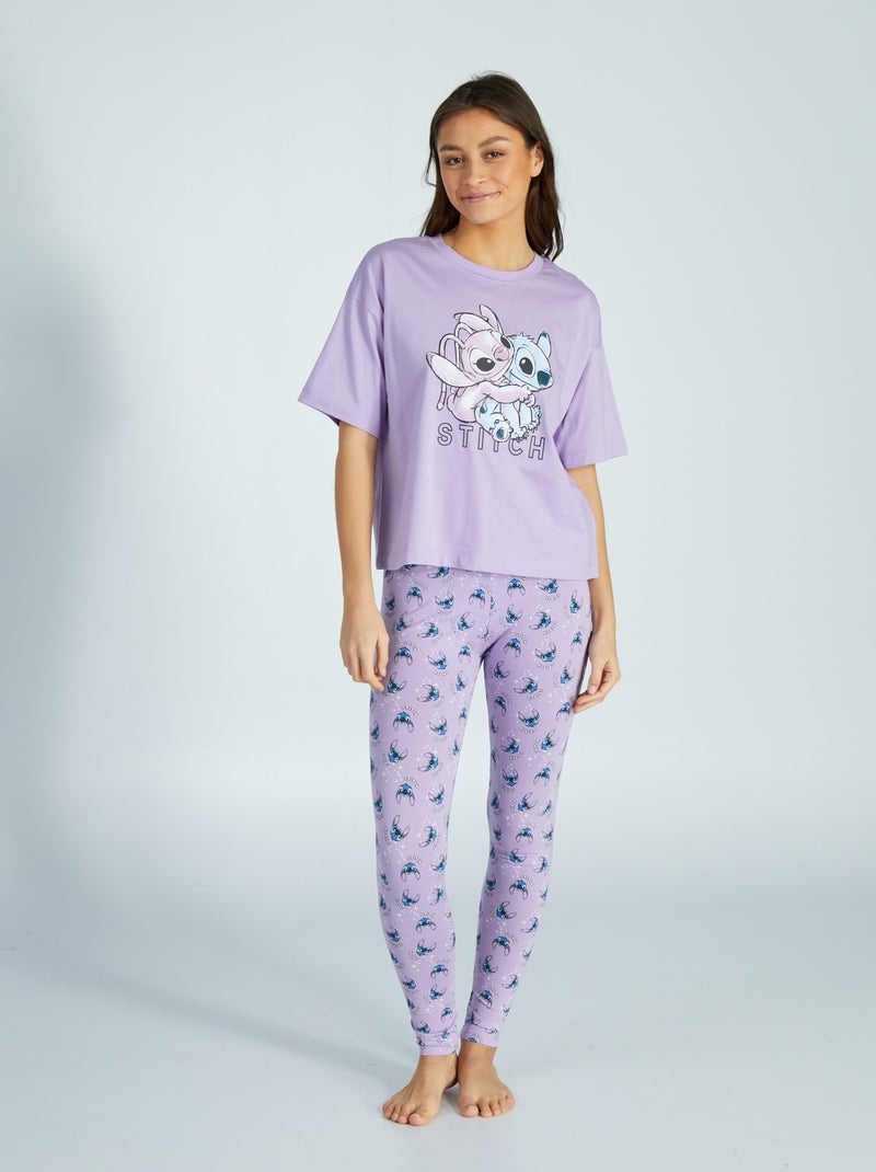 Pyjama long 'Stitch' - 2 pièces Stitch - Kiabi
