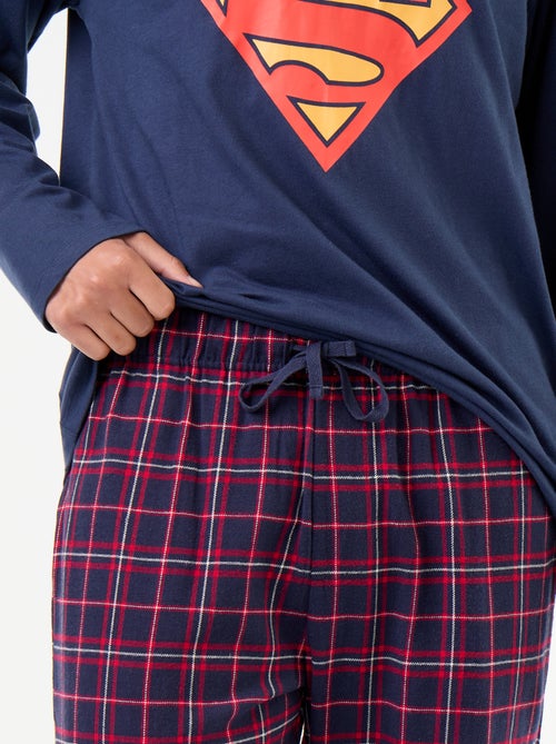 Pyjama long 'Superman' 'DC Comics' - 2 pièces - Kiabi Pyjama long 'Superman' 'DC Comics' - 2 pièces - Kiabi