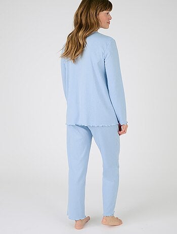 Pyjama maille côtelée - Damart