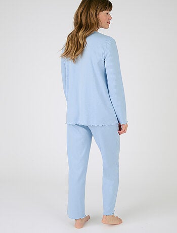 Pyjama maille côtelée - Damart
