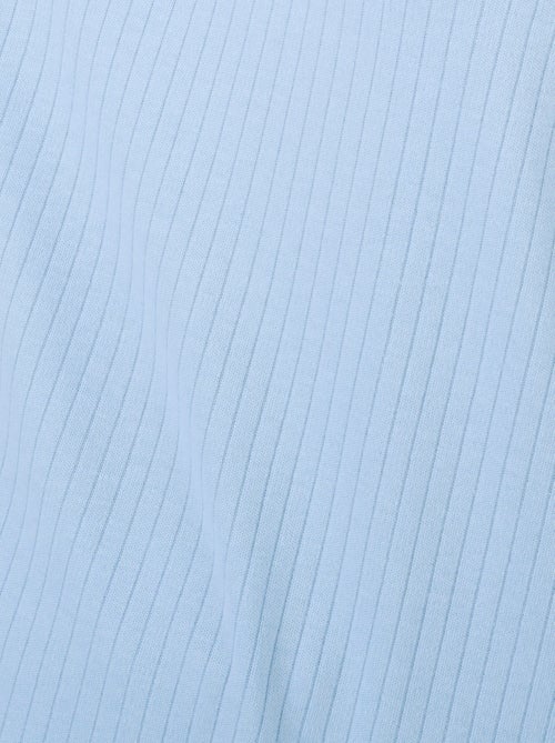 Pyjama maille côtelée - Damart - Kiabi