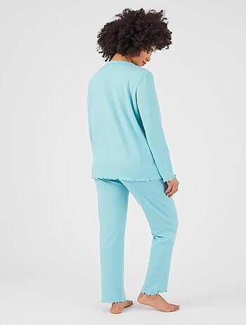 Pyjama maille côtelée - Damart