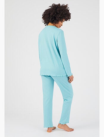 Pyjama maille côtelée - Damart