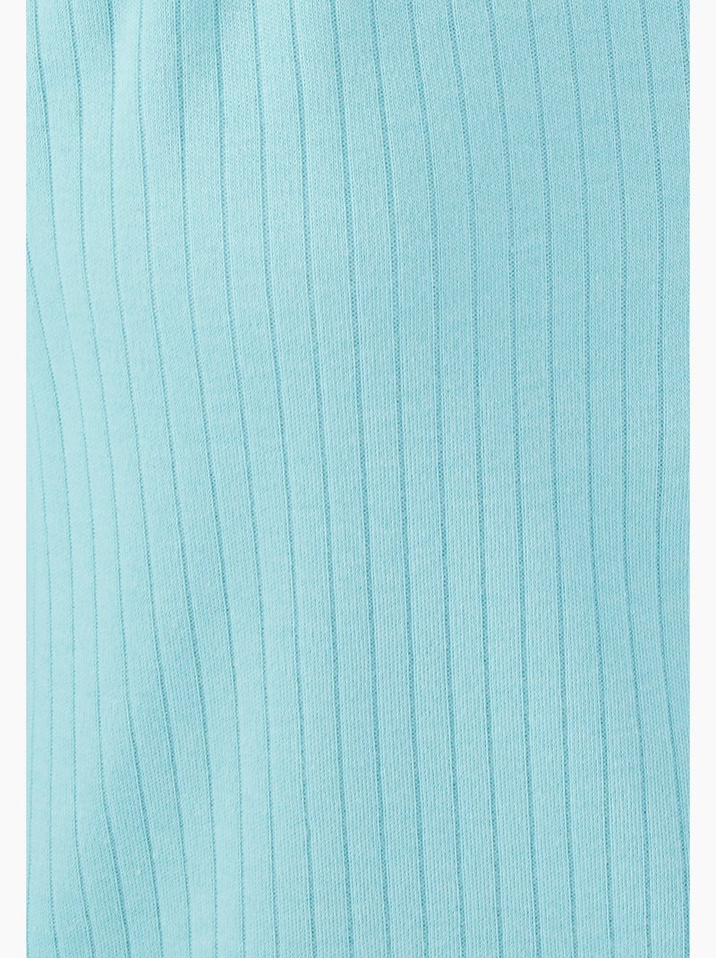 Pyjama maille côtelée - Damart Vert - Kiabi