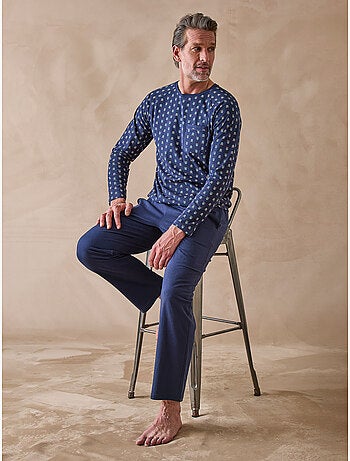Pyjama maille coton homme