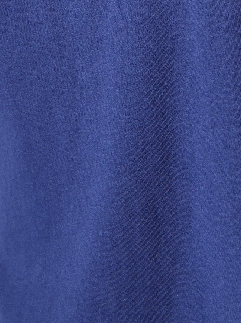 Pyjama maille jersey coton peigné - Damart Bleu nuit - Kiabi