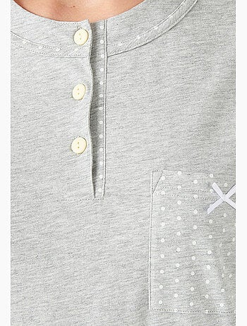 Pyjama maille jersey coton peigné - Damart