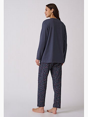 Pyjama maille jersey coton peigné - Damart