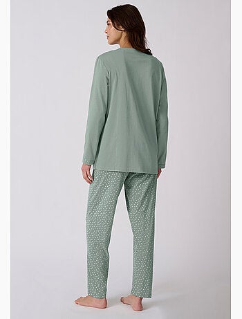 Pyjama maille jersey coton peigné - Damart