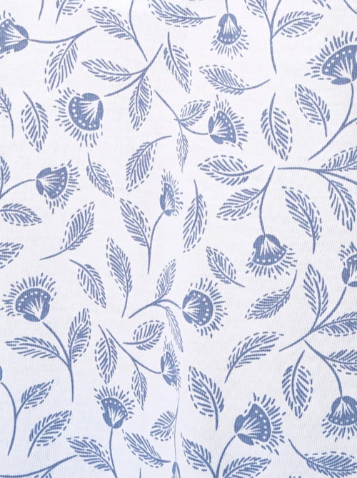 Pyjama maille jersey pur coton peigné - Damart - Kiabi