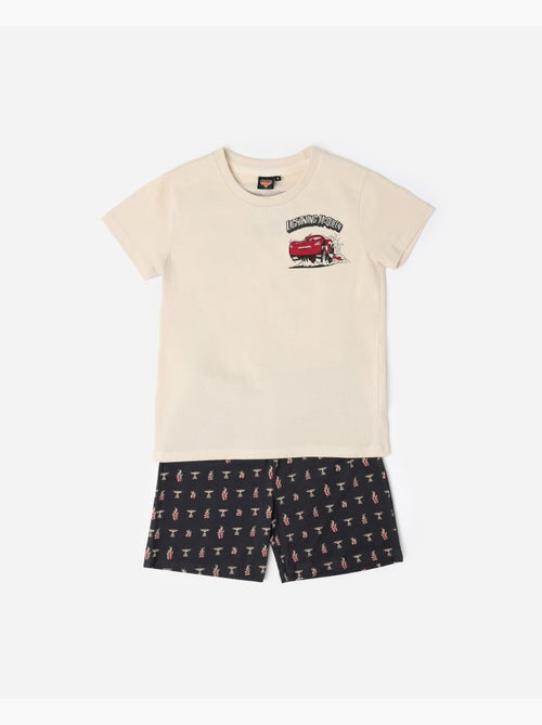 Pyjama manches courtes DISNEY CARS Radiator Springs pour garçon - Kiabi
