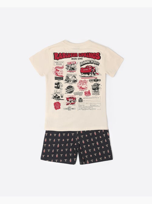 Pyjama manches courtes DISNEY CARS Radiator Springs pour garçon - Kiabi