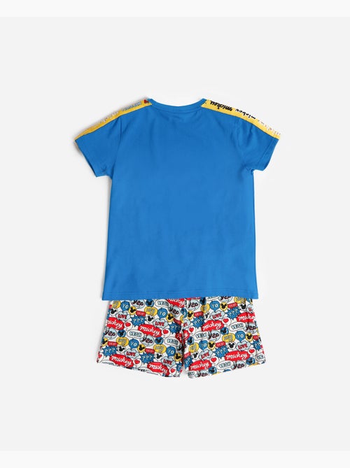 Pyjama manches courtes Disney Hey Mickey pour garçon - Kiabi
