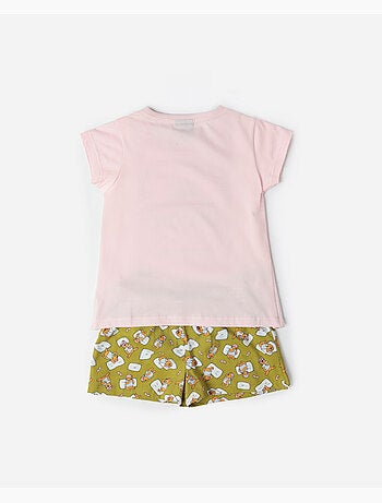Pyjama manches courtes Disney Winnie l'ourson pour fille