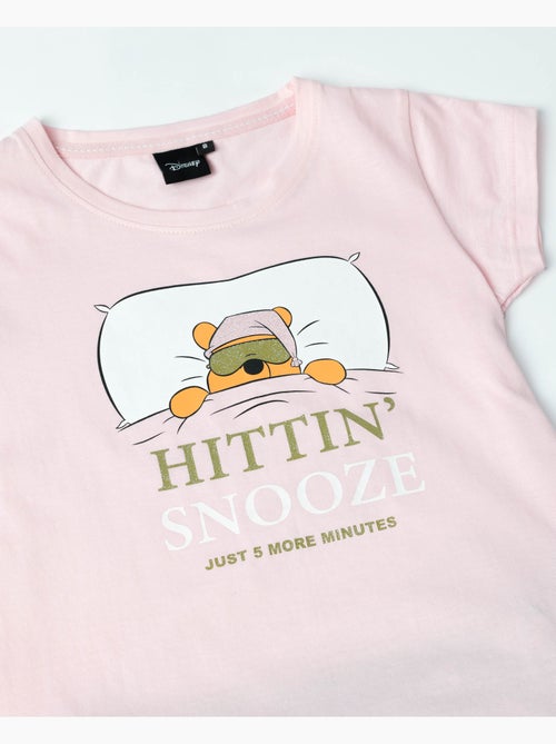 Pyjama manches courtes Disney Winnie l'ourson pour fille - Kiabi
