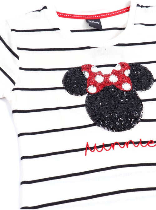 Pyjama manches longues à paillettes Disney Minnie pour fille - Kiabi Pyjama manches longues à paillettes Disney Minnie pour fille - Kiabi
