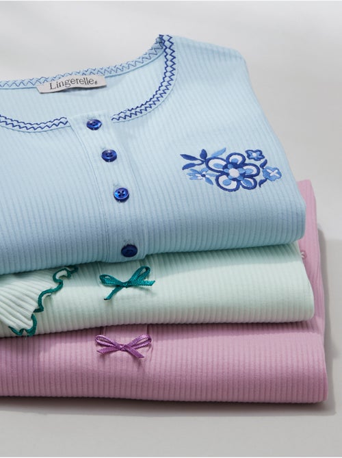 Pyjama manches longues coton - DAXON - Kiabi Pyjama manches longues coton - DAXON - Kiabi