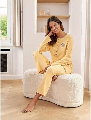 Pyjama manches longues coton - DAXON