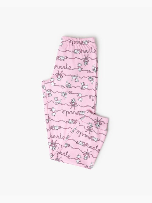 Pyjama manches longues Disney Marie pour fille - Kiabi