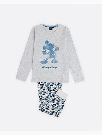 Pyjama manches longues Disney Mickey Jeans pour garçon