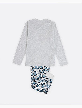 Pyjama manches longues Disney Mickey Jeans pour garçon