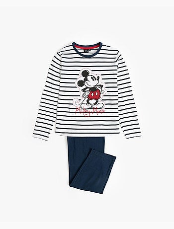 Pyjama manches longues Disney Mickey Patch pour fille