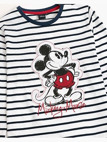 Pyjama manches longues Disney Mickey Patch pour fille