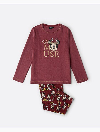Pyjama manches longues Disney Minnie Mouse pour fille