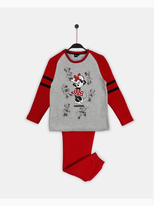 Pyjama manches longues Disney Minnie Shadows pour fille - Kiabi