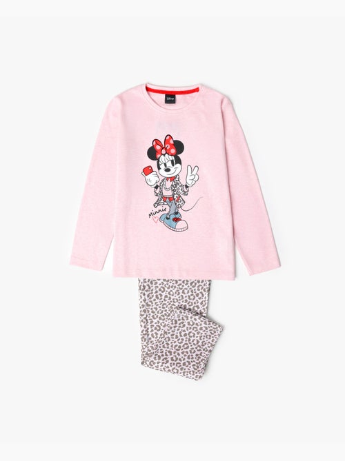 Pyjama manches longues Disney Minnie Skin pour fille - Kiabi Pyjama manches longues Disney Minnie Skin pour fille - Kiabi