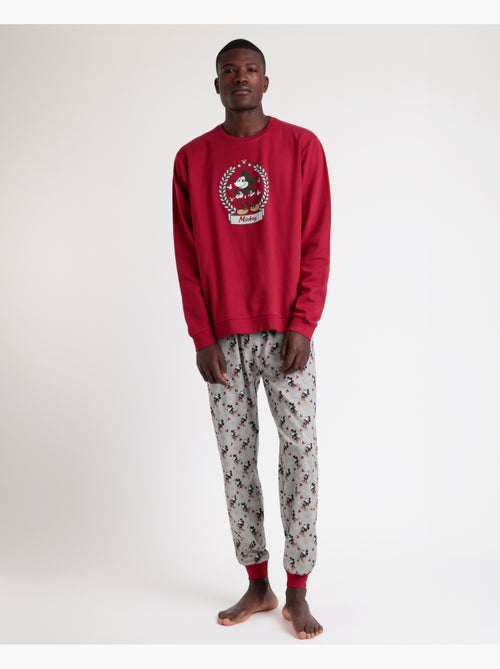 Pyjama manches longues Disney pour homme Roi Mickey - Kiabi Pyjama manches longues Disney pour homme Roi Mickey - Kiabi