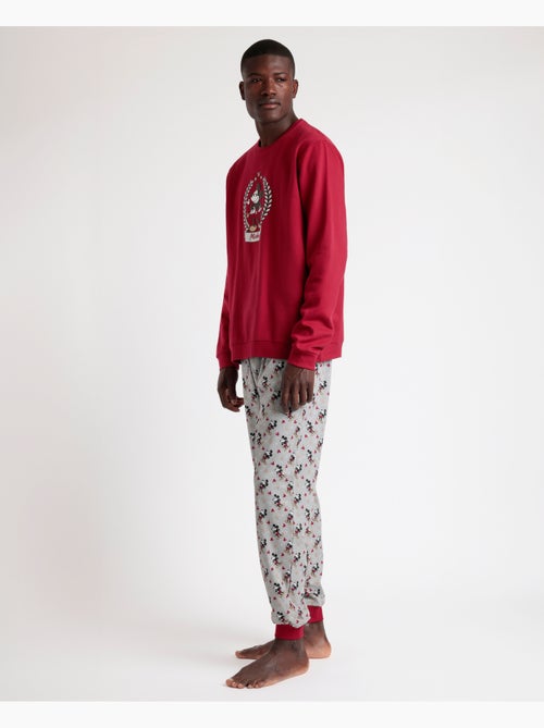 Pyjama manches longues Disney pour homme Roi Mickey - Kiabi Pyjama manches longues Disney pour homme Roi Mickey - Kiabi