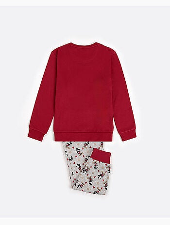 Pyjama manches longues Disney Roi Mickey pour fille
