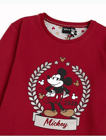 Pyjama manches longues Disney Roi Mickey pour fille