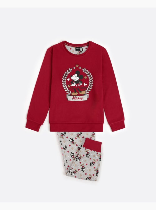 Pyjama manches longues Disney Roi Mickey pour fille - Kiabi Pyjama manches longues Disney Roi Mickey pour fille - Kiabi