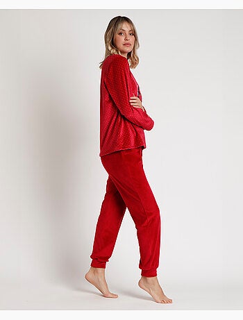 Pyjama manches longues Disney Velvet King Mickey pour femme