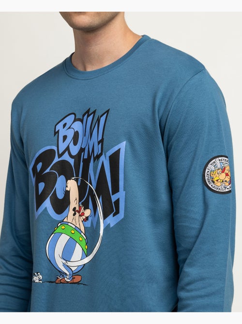 Pyjama manches longues homme ASTERIX Obelix Boum - Kiabi Pyjama manches longues homme ASTERIX Obelix Boum - Kiabi